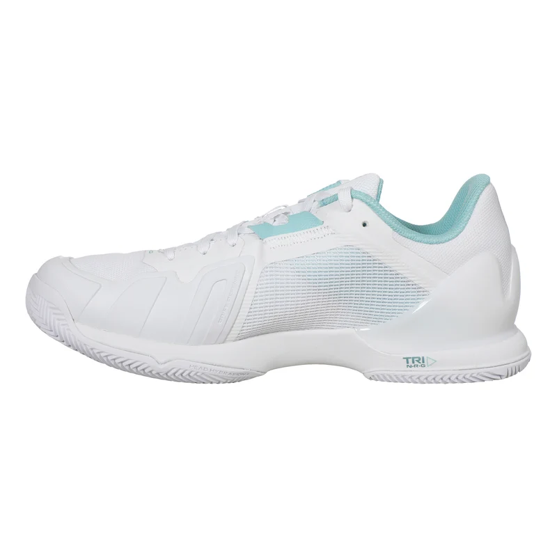 Sprint Evo 3.5 Sandplatzschuh Damen-Weiß,Türkis