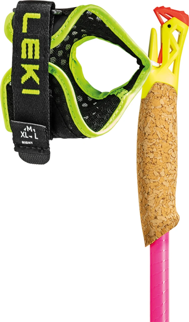 Leki ULTRATRAIL FX. ONE Trailrunningstöcke neon pink neonyellow natural carbon Unisex