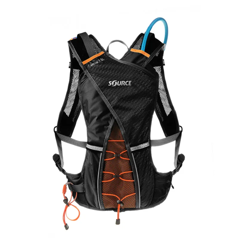Source VERVE 2L Trinkrucksack Black Unisex
