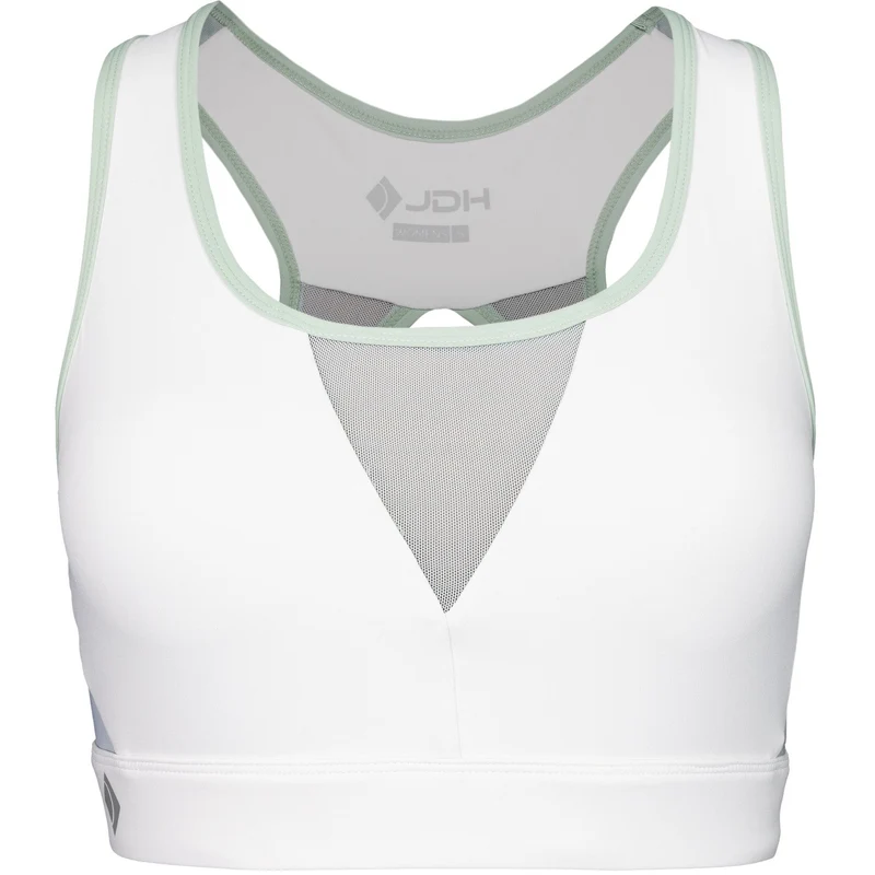 JDH Sports Bra White
