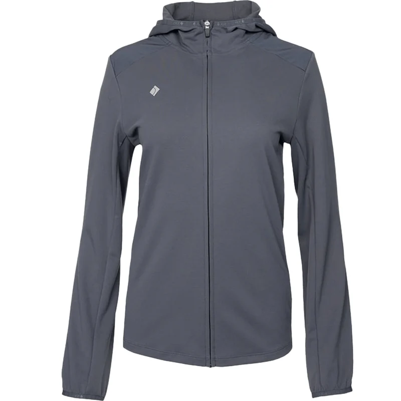 JDH W Hooded Midlayer Grey