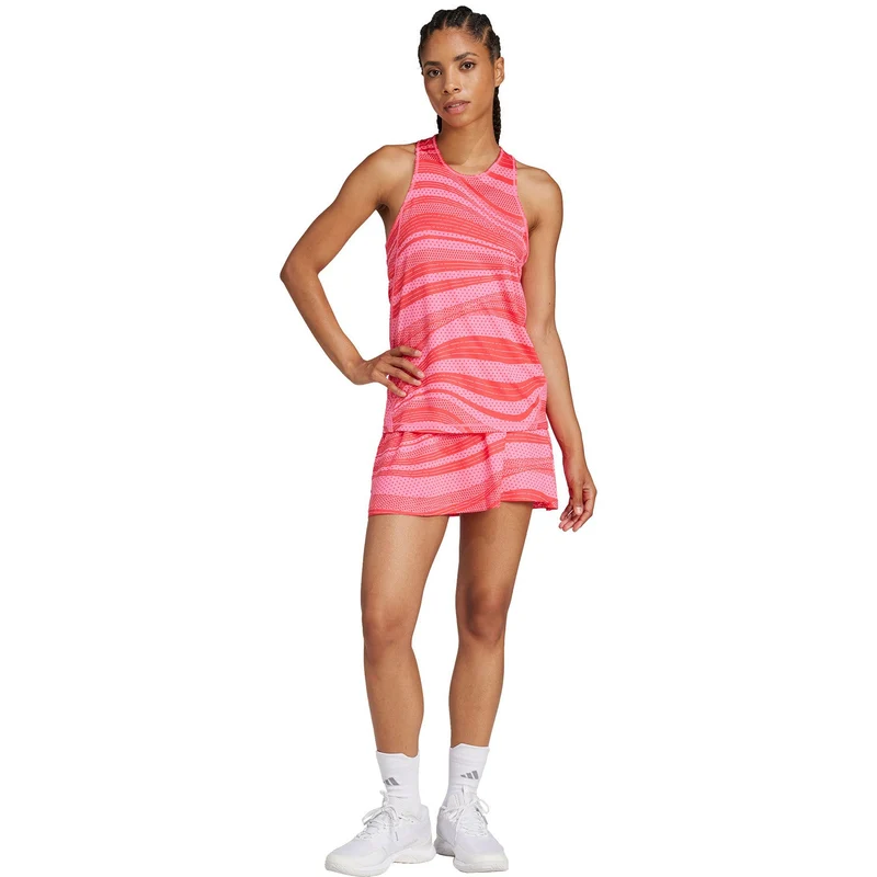 Adidas Club Graphic Tank Lucid Pink