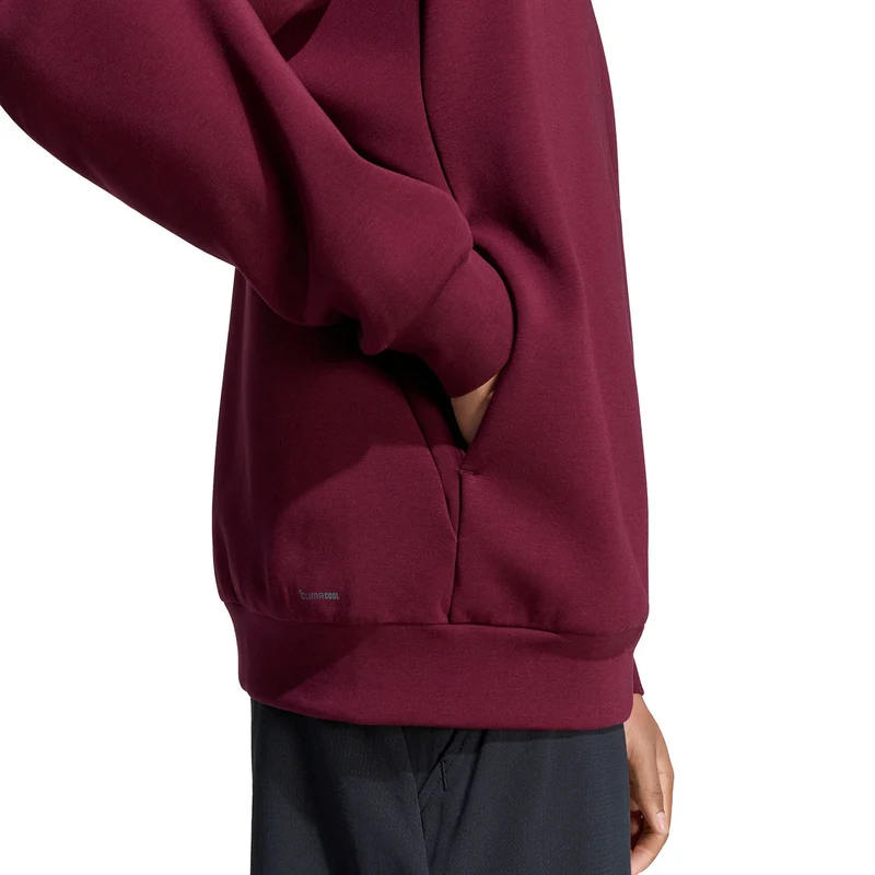 Adidas Cover Up Jacket Maroon