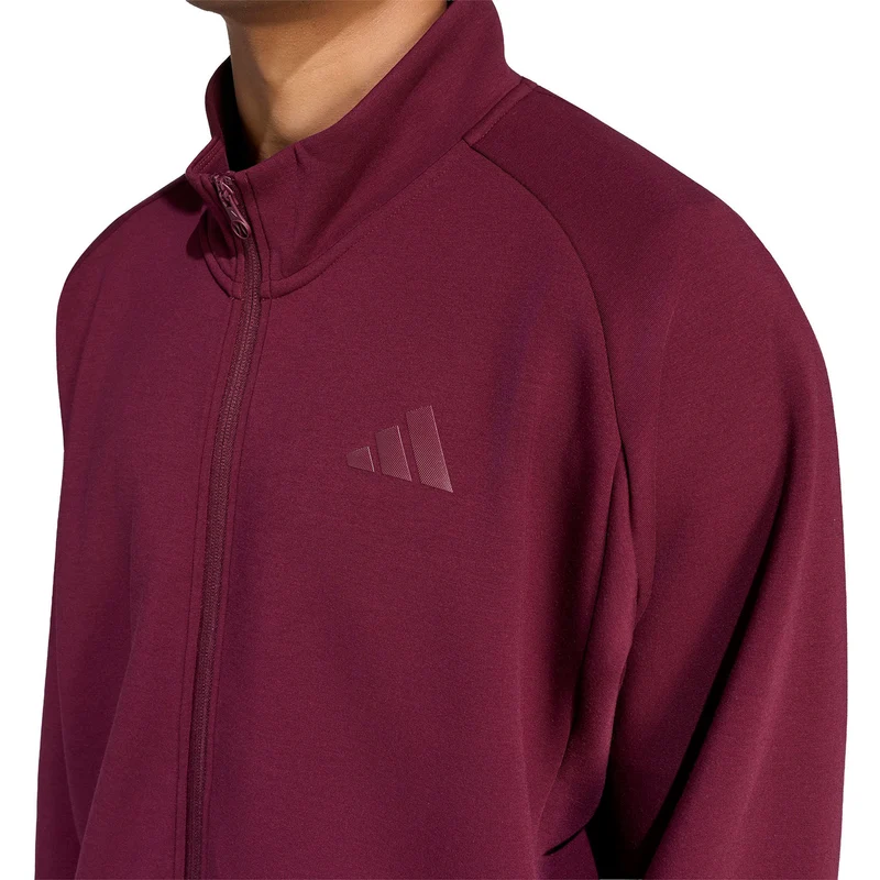 Adidas Cover Up Jacket Maroon