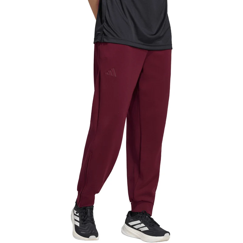 Adidas Cover Up Pants Maroon