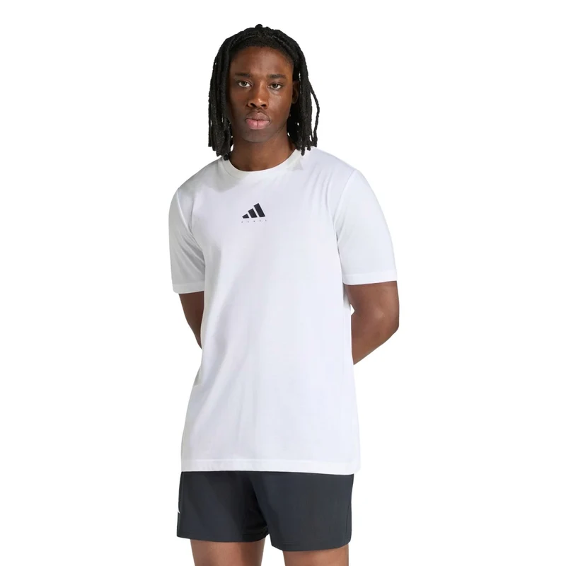 Adidas Graphic Tee Padel White