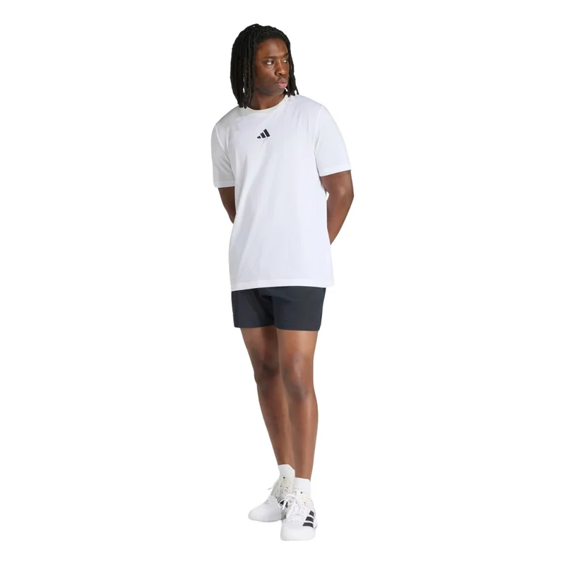 Adidas Graphic Tee Padel White