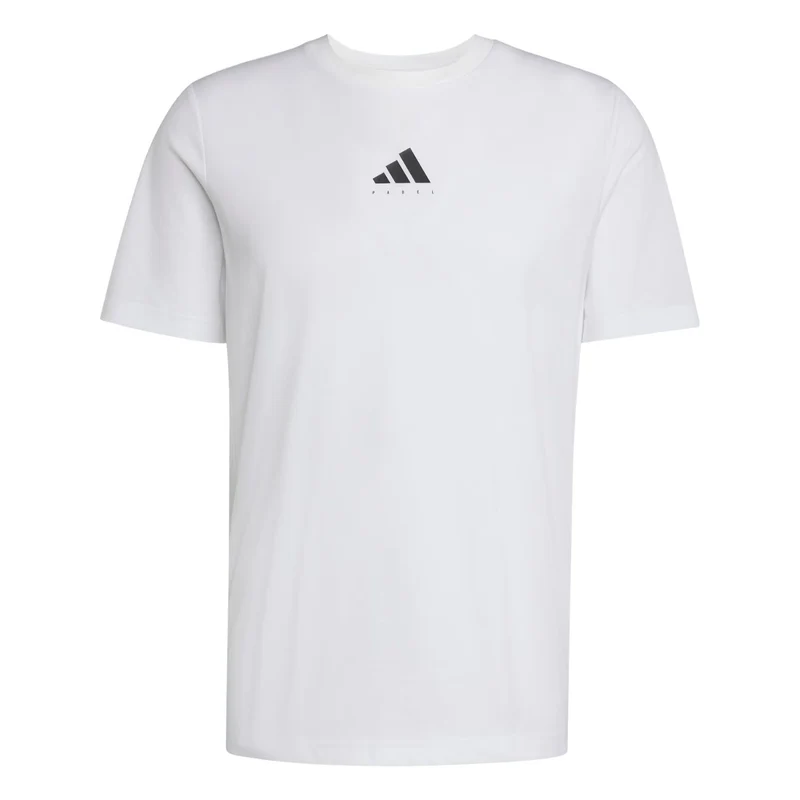 Adidas Graphic Tee Padel White