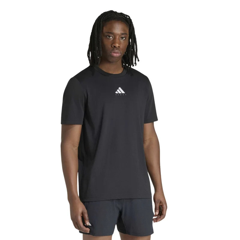 Adidas Graphic Tee Padel Black