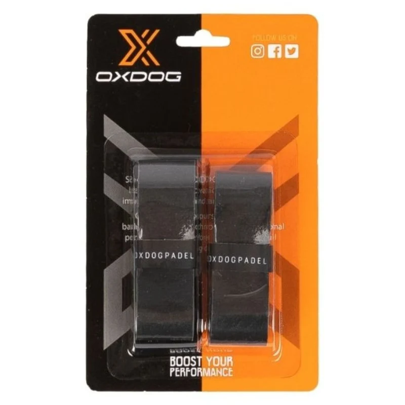 Oxdog Supertech Overgrips (2-Pack, Black)