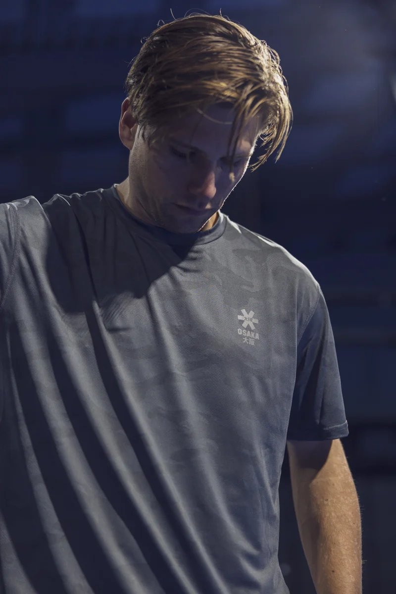 Osaka T-Shirt Training Mesh Grey