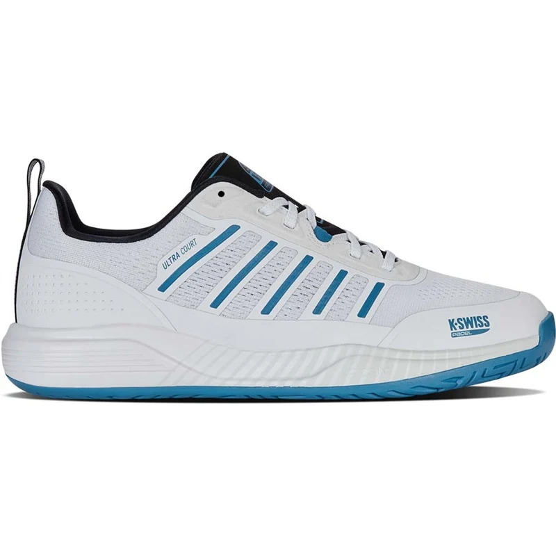 K-Swiss Ultra Court White/Black/Blue Heren