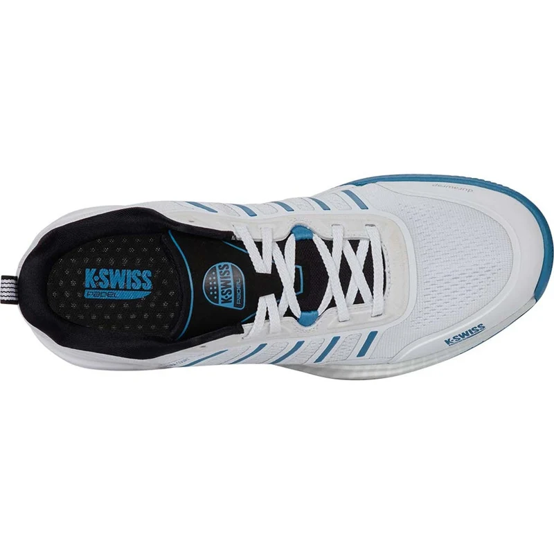 K-Swiss Ultra Court White/Black/Blue Heren