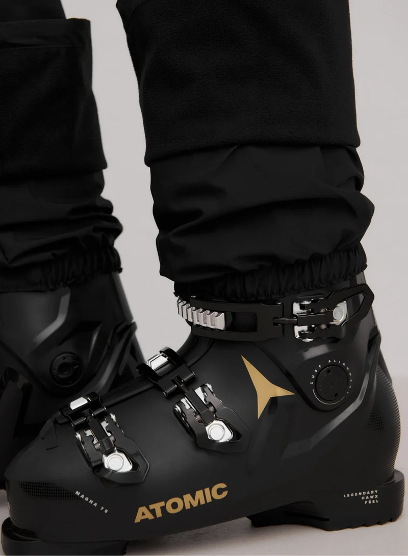 Black Stretch Thermo Pants
