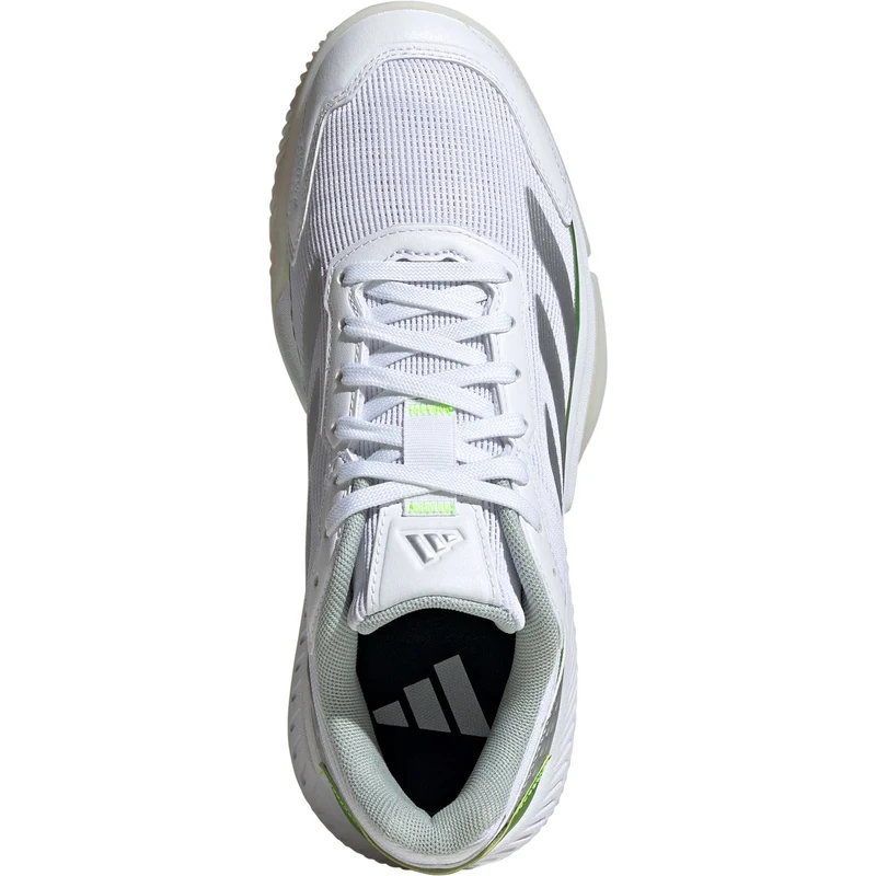 Adidas Padelschoen Courtquick Padel Dames Wit Groen