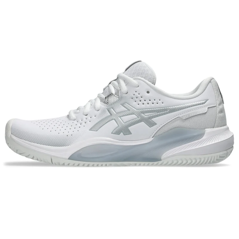 Asics Tennisschoen Gel Challenger 15 Clay Dames Wit Zilver