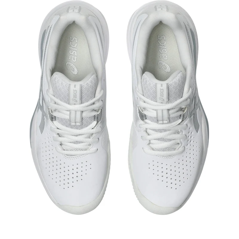 Asics Tennisschoen Gel Challenger 15 Clay Dames Wit Zilver