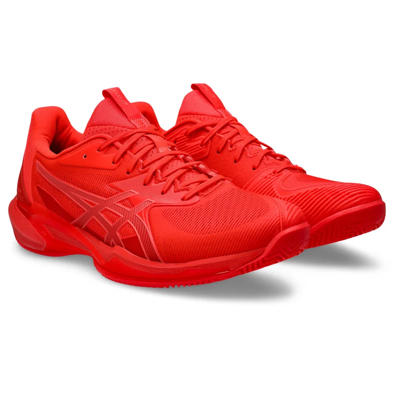 Asics Tennisschoen Solution Speed FF 3 Clay Heren Oranje
