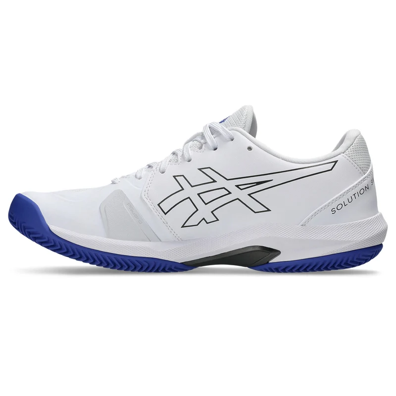 Asics Tennisschoen Solution Swift FF 2 Clay Heren Wit Blauw