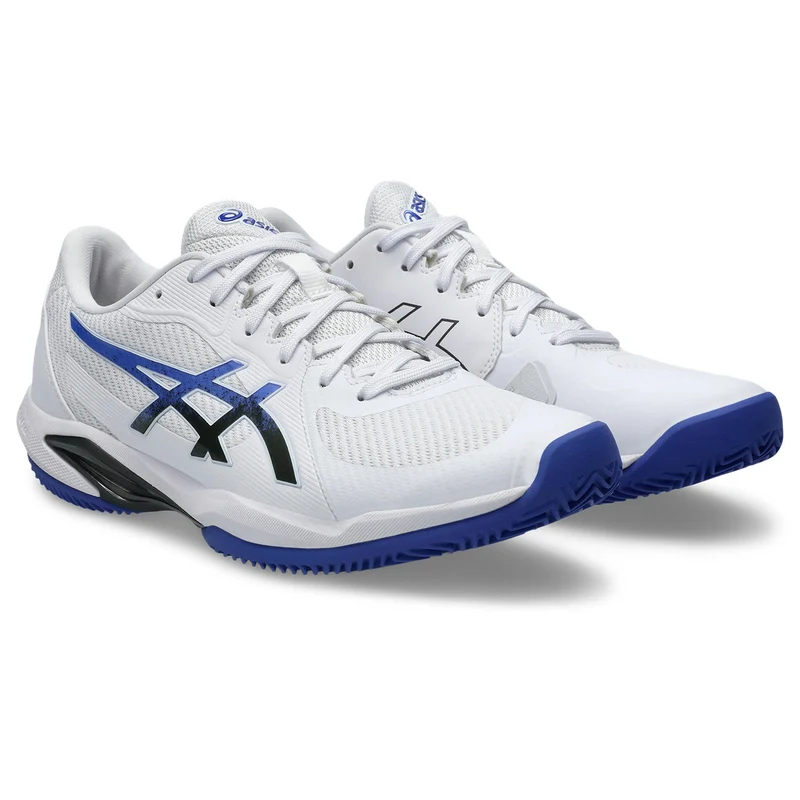 Asics Tennisschoen Solution Swift FF 2 Clay Heren Wit Blauw