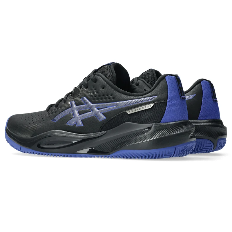 Asics Tennisschoen Gel Challenger 15 Clay Heren Zwart Blauw