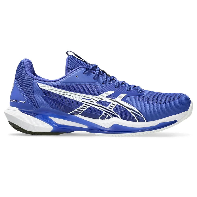 Asics Tennisschoen Solution Speed FF 3 Clay Heren Blauw Wit
