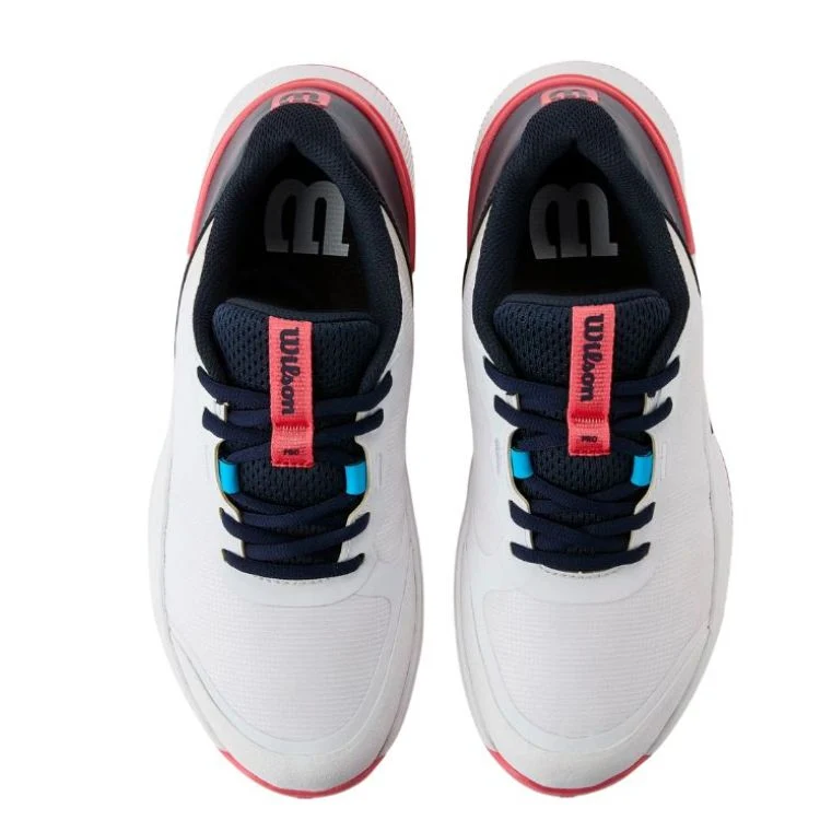 Wilson Tennisschoen Padelschoen Intrigue Pro Clay Dames Wit Navy
