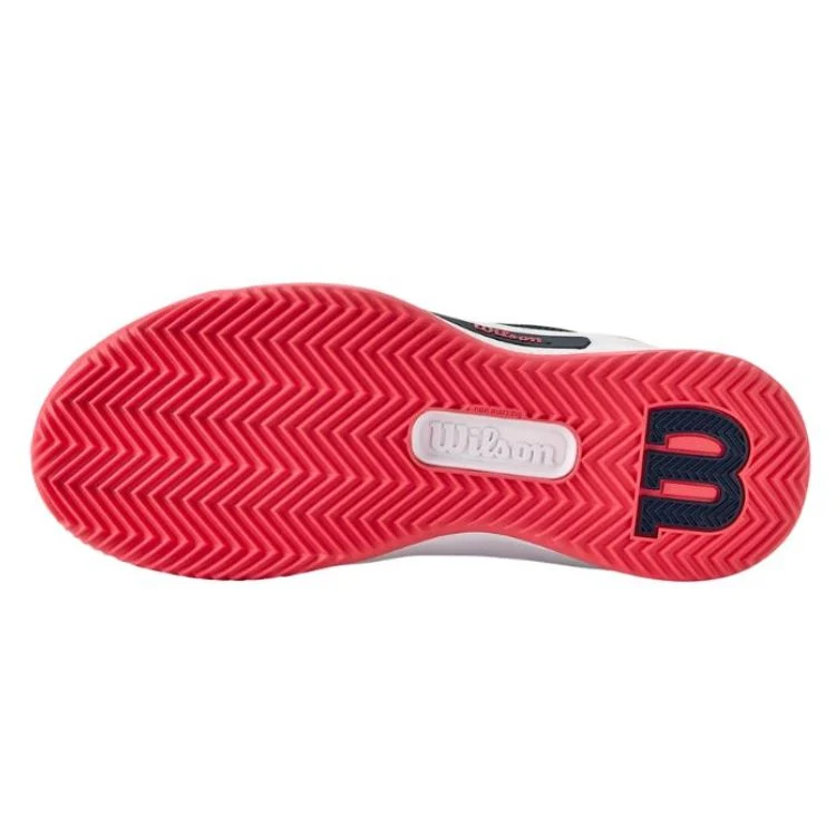 Wilson Tennisschoen Padelschoen Intrigue Pro Clay Dames Wit Navy