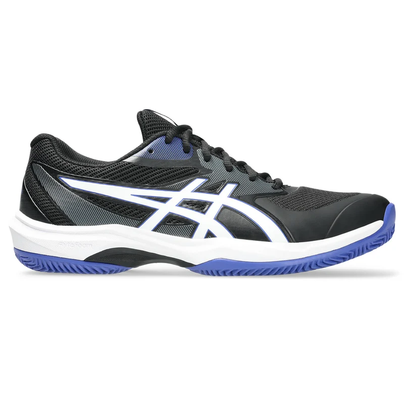 Asics Tennisschoen Game FF Clay / OC Heren Zwart Blauw