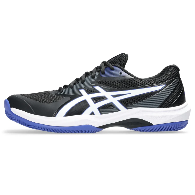Asics Tennisschoen Game FF Clay / OC Heren Zwart Blauw