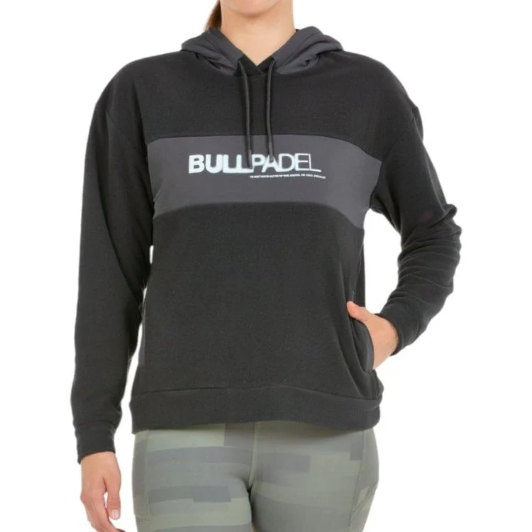 Bullpadel Fleece Hoodie Neque Dames Zwart