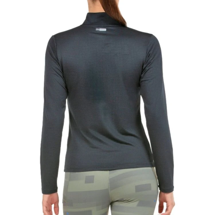 Bullpadel Nogais Half-Zipp Shirt Dames Zwart