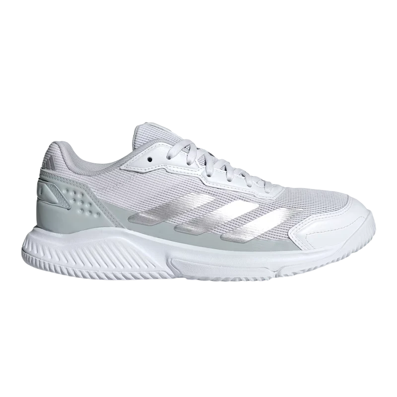 Zapatillas Adidas Courtquick Blanco/Plata Mujer 2026