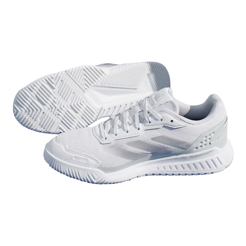 Zapatillas Adidas Courtquick Blanco/Plata Mujer 2026