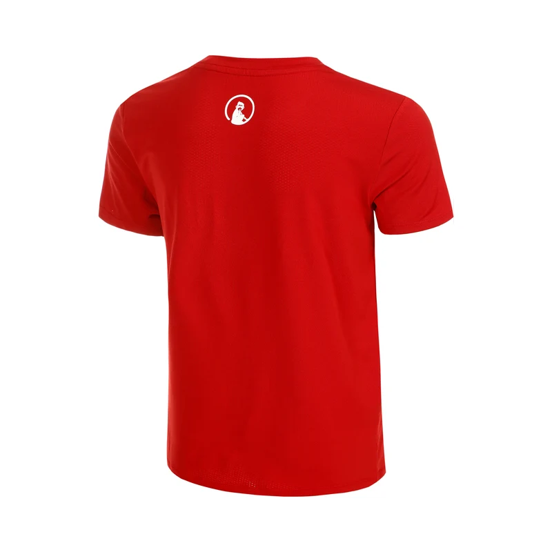 Receiver T-Shirt Jungen-Rot,Weiß
