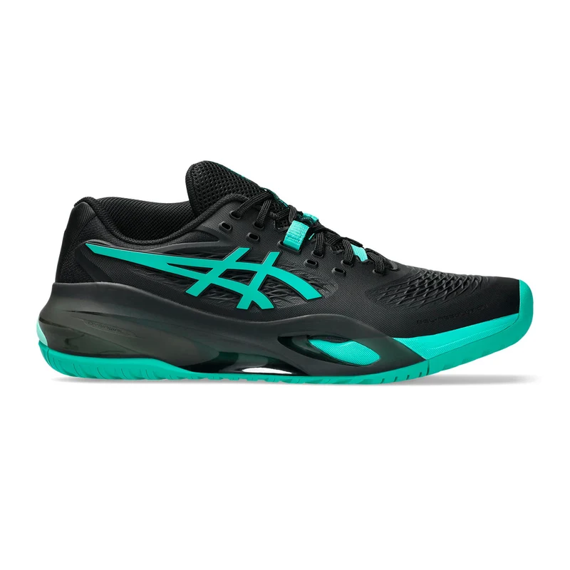 Gel-Resolution X Allcourtschuh Herren - schwarz, türkis