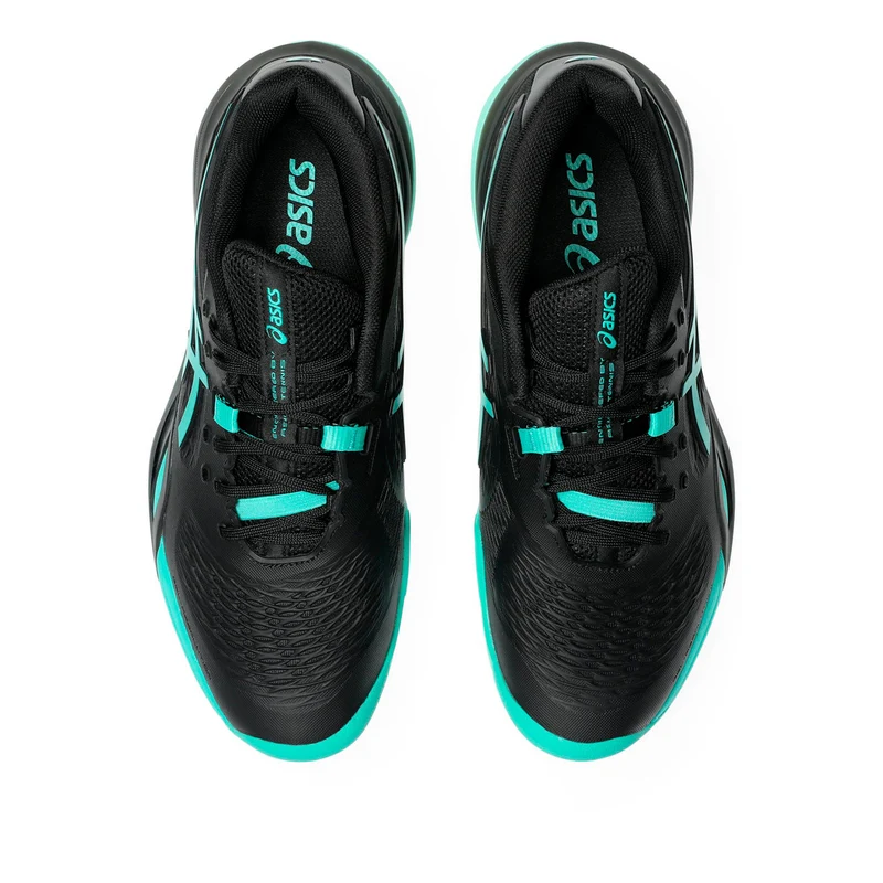 Gel-Resolution X Allcourtschuh Herren - schwarz, türkis