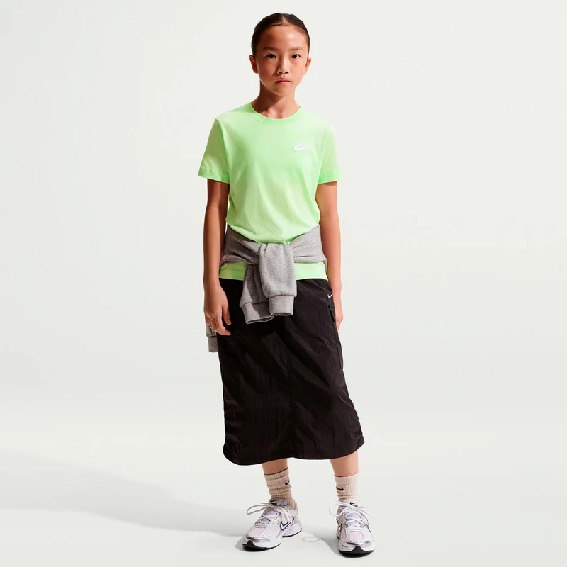 Big Kids T-Shirt Kinder - limette