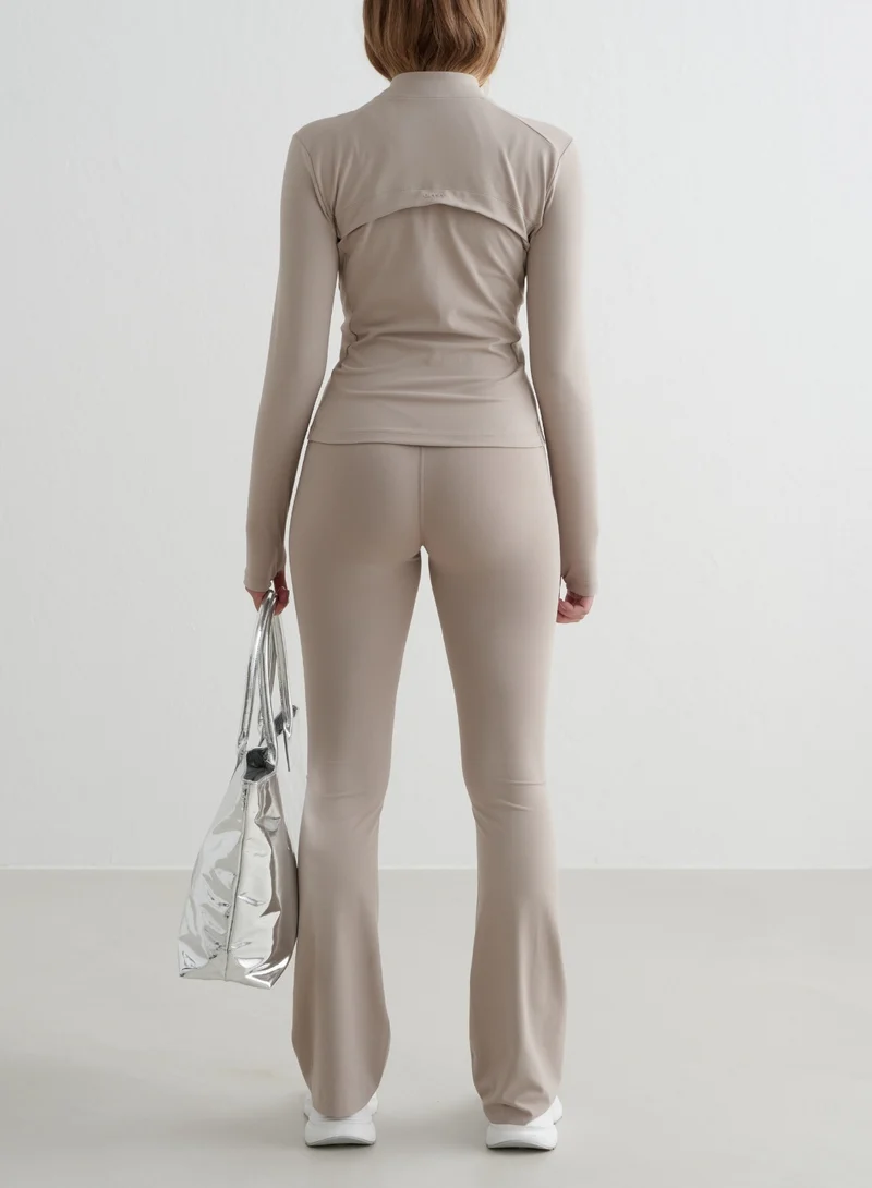 Dark Clay Sense Zip Jacket