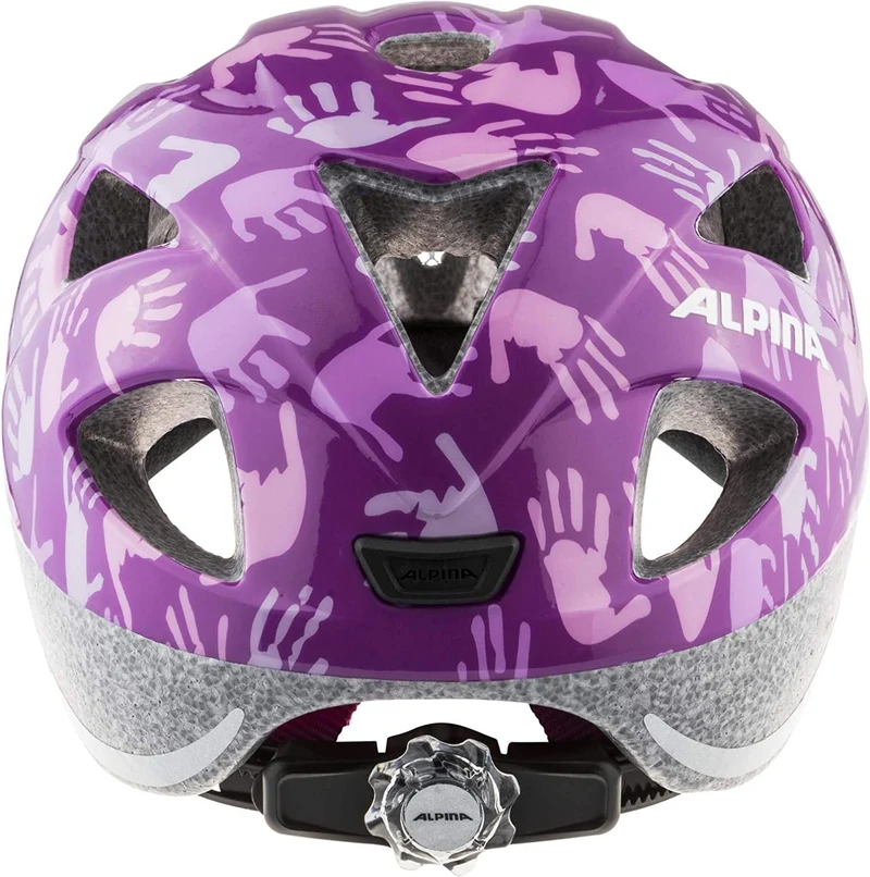 Alpina XIMO Fahrradhelm berry hands Kinder