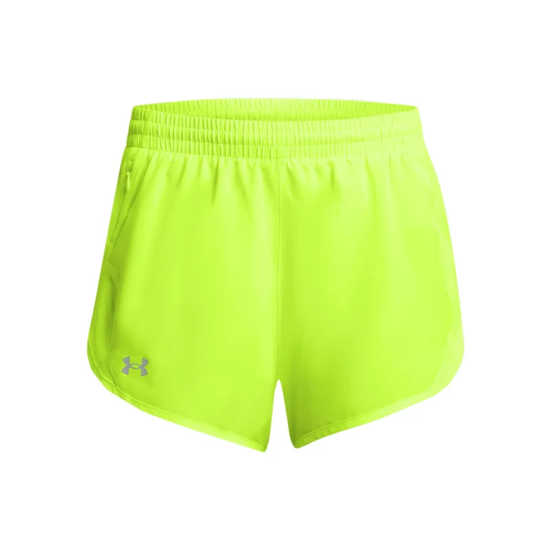 Fly By 3in Laufshorts Damen - neongelb