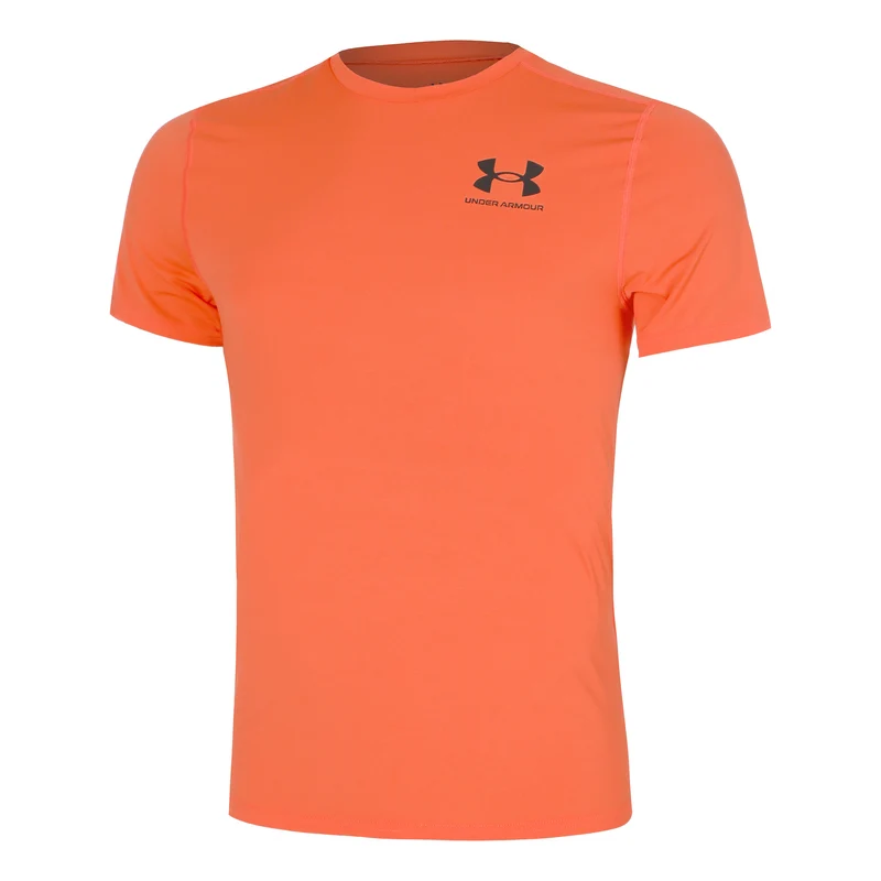 Heatgear Fitted T-Shirt Herren-Orange