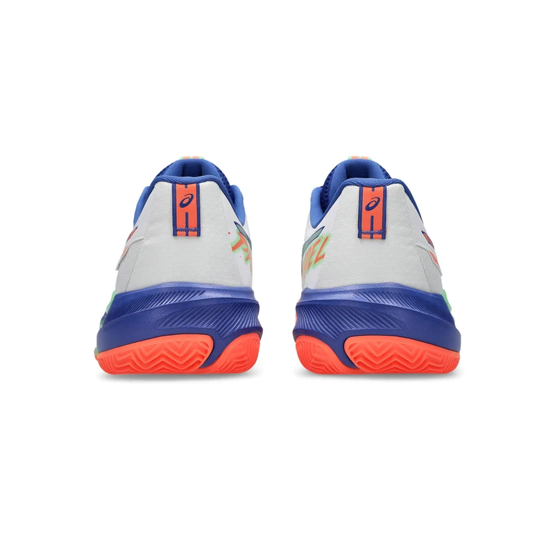 Gel-Challenger 15 Padelschuh Herren - weiß, koralle