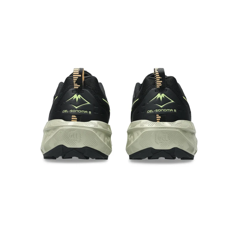 Gel-Sonoma 8 Trailschuh Herren-schwarz, limette