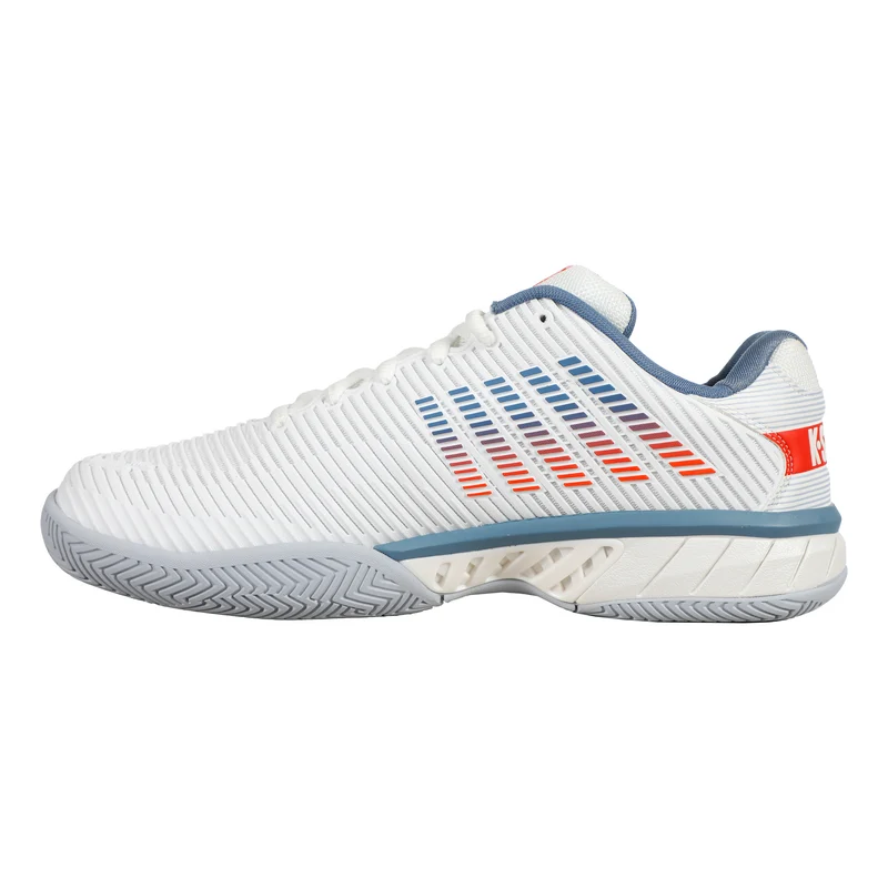 Hypercourt Express 2 Allcourtschuh Herren-Weiß,Hellblau