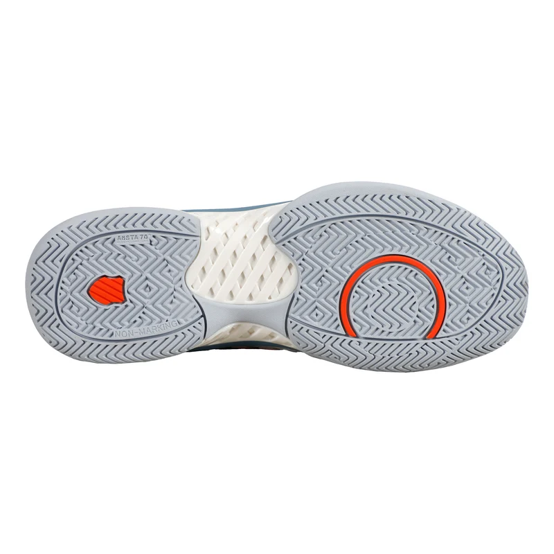 Hypercourt Express 2 Allcourtschuh Herren-Weiß,Hellblau