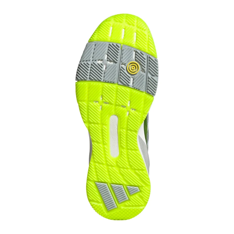 Crazyquick LS Padelschuh Damen - weiß, neongelb