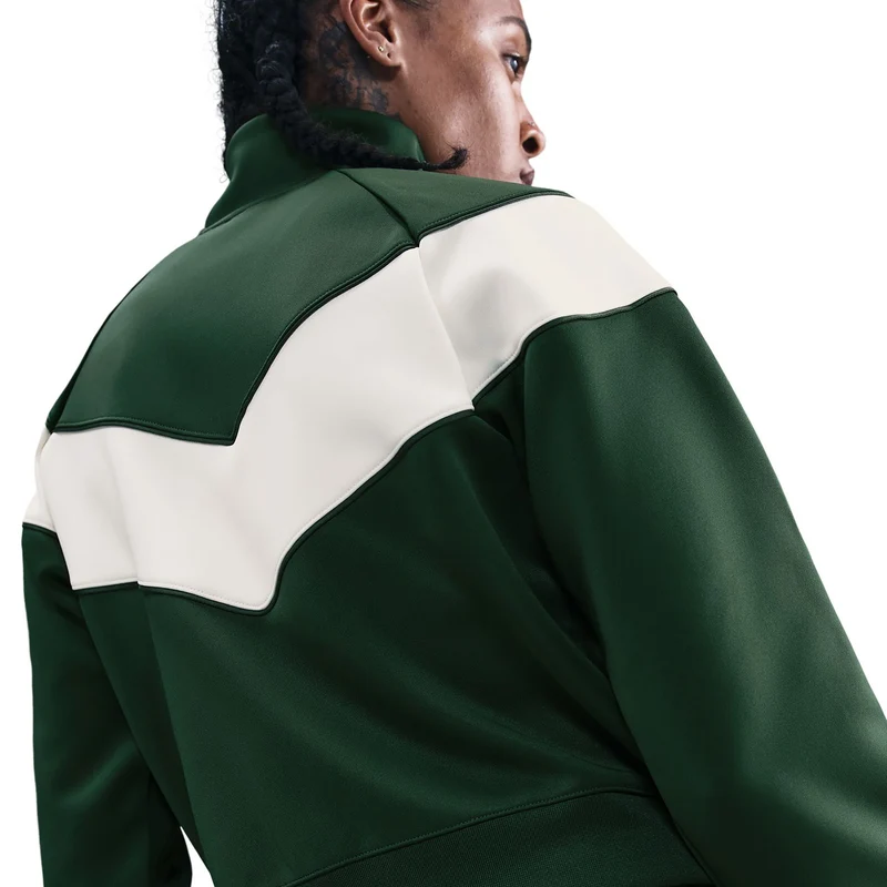 Courtly Knit Heritage Trainingsjacke Damen-dunkelgrün