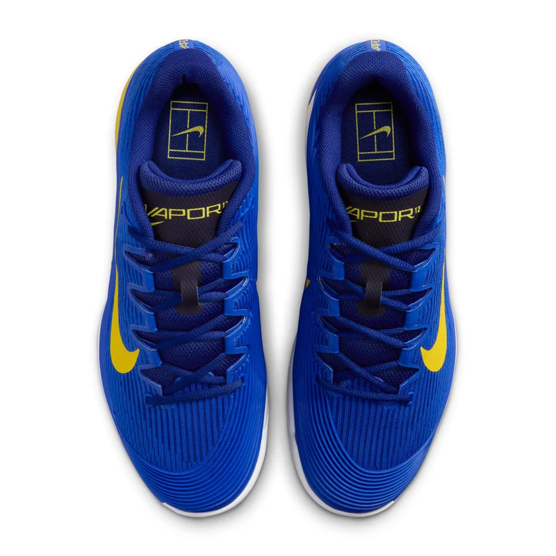 Zoom Vapor 12 Allcourtschuh Herren-blau, gelb