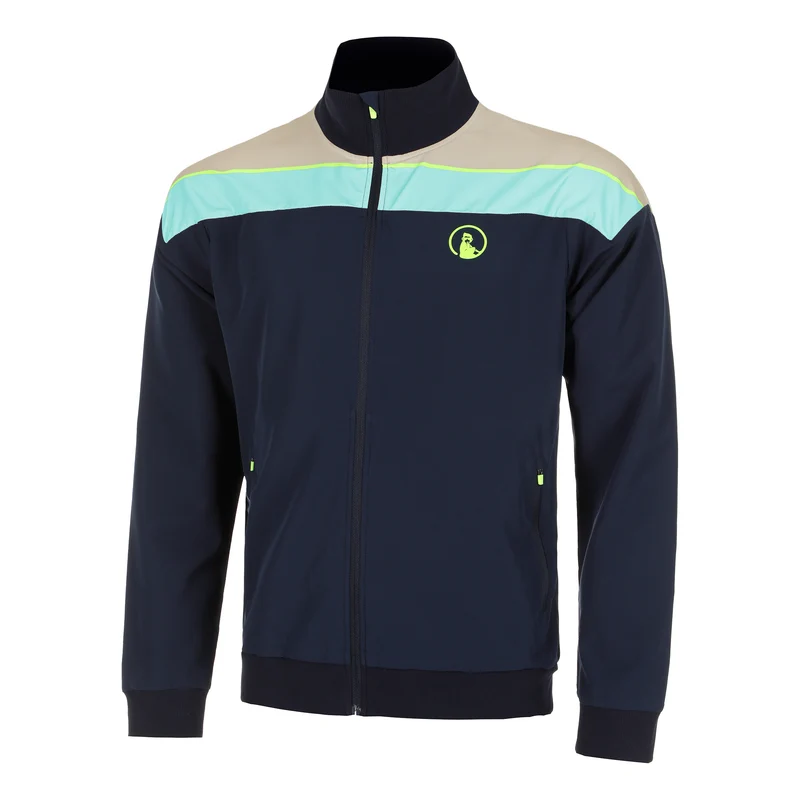 Wild Return Block Trainingsjacke Herren-Dunkelblau,Mehrfarbig